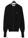 Bea Knit Cardigan Black - VIVIENNE WESTWOOD - BALAAN 2