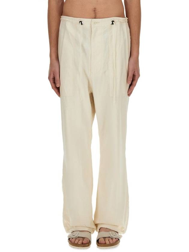 String Fatigue Straight Pants White - NEEDLES - BALAAN 2