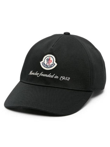 Hat 3B00002 0U162 999 Black - MONCLER - BALAAN 1