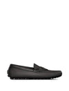 CD Diamond Grained Calfskin Loafers Black - DIOR - BALAAN 2