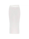 Women's The Pralù Pencil Skirt Off-White - JACQUEMUS - BALAAN 2