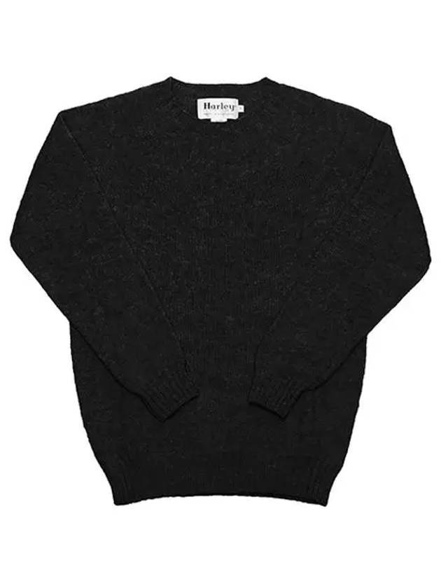 Shaggy Dog Knit Top Black - HARLEY OF SCOTLAND - BALAAN 1