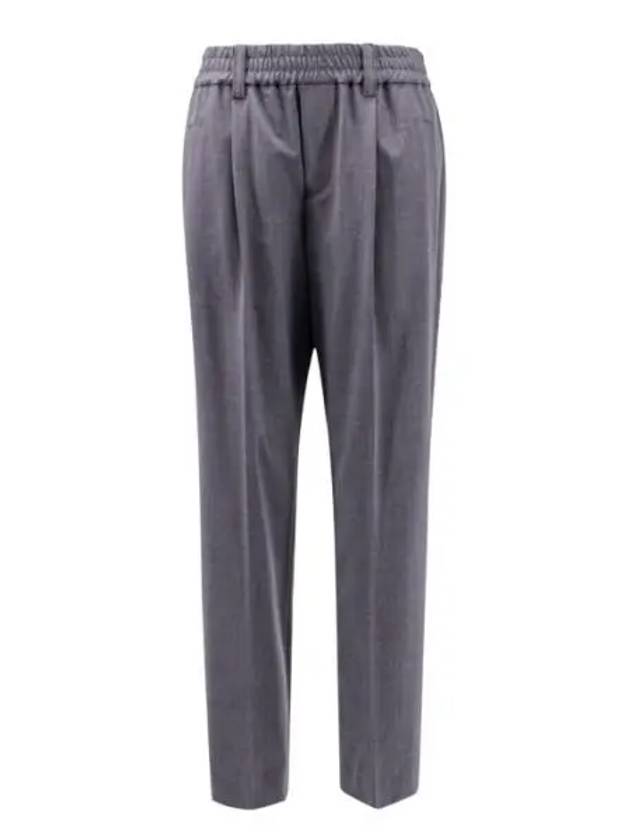 Straight Pants Grey - BRUNELLO CUCINELLI - BALAAN 2