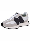 327 Sea Salt Low Top Sneakers Black White - NEW BALANCE - BALAAN 9