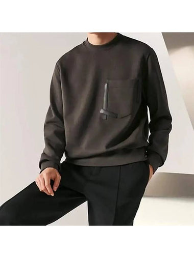 Men's Sweatshirt Tape H367840HA4TLA - HERMES - BALAAN 1