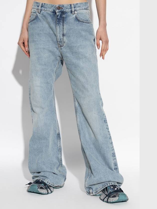 flare denim jeans blue - BALENCIAGA - BALAAN 4