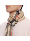 Vintage Check Cashmere Muffler Beige - BURBERRY - BALAAN 6