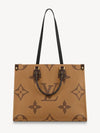 OnTheGo MM Monogram Tote Bag Brown - LOUIS VUITTON - BALAAN 4