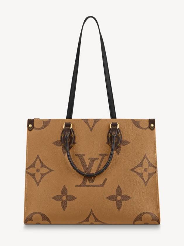 OnTheGo MM Monogram Tote Bag Brown - LOUIS VUITTON - BALAAN 4