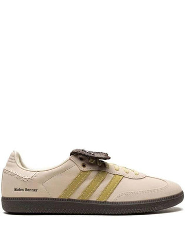 Samba Low Top Sneakers Brown Ecru Tint Ivory - ADIDAS - BALAAN 1