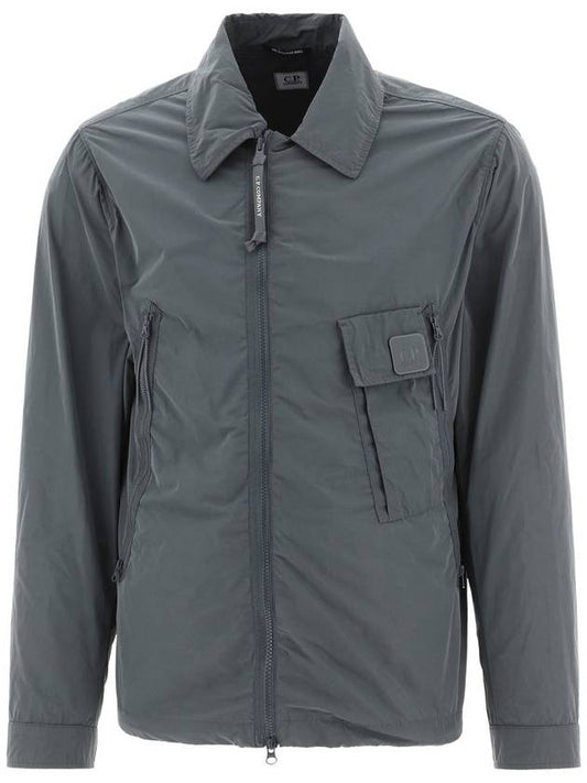 Metropolis Memri Zip-Up Jacket Grey - CP COMPANY - BALAAN 1