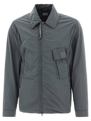 Metropolis Memri Zip-Up Jacket Grey - CP COMPANY - BALAAN 1