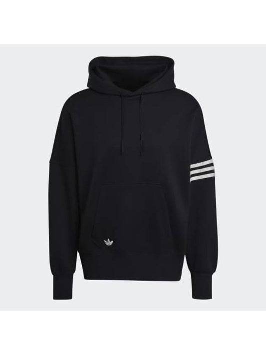 hooded t-shirt HM1871 BLACK - ADIDAS - BALAAN 1