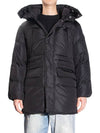 Tima Hooded Long Padding Black - DUVETICA - BALAAN 2