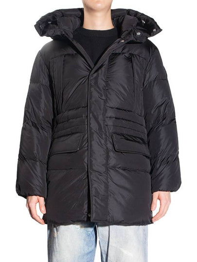 Tima Hooded Long Padding Black - DUVETICA - BALAAN 2