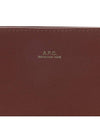 Geneve Smooth Leather New Shoulder Bag Brown - A.P.C. - BALAAN 8