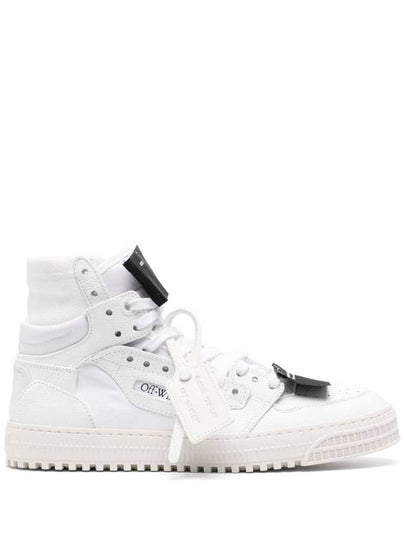 3 0 Off Court Leather Sneakers OMIA065C99LEA005 - OFF WHITE - BALAAN 2