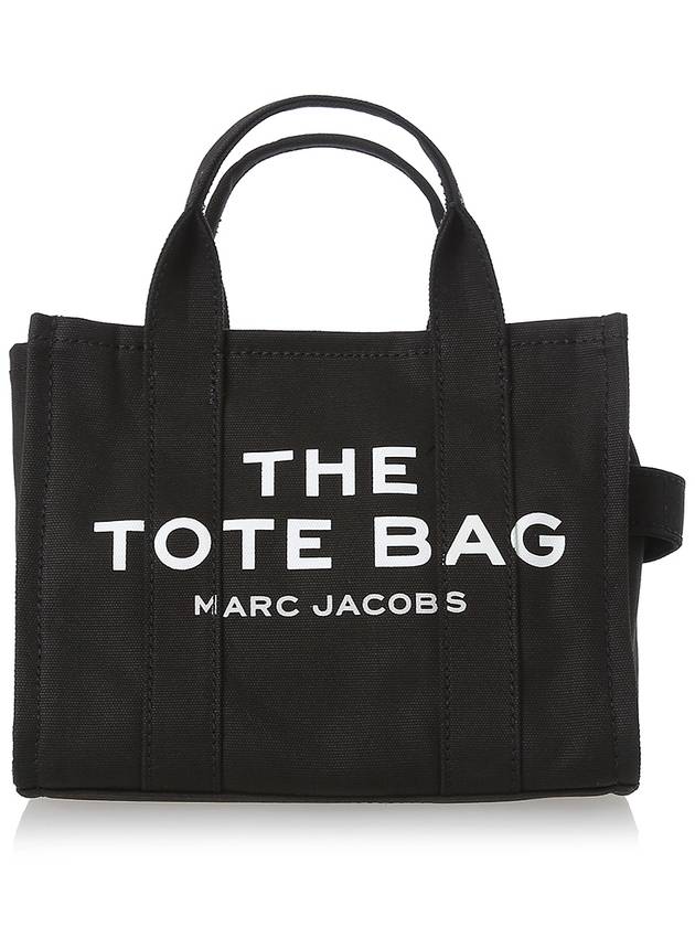 Logo Canvas Small Tote Bag Black - MARC JACOBS - BALAAN 2