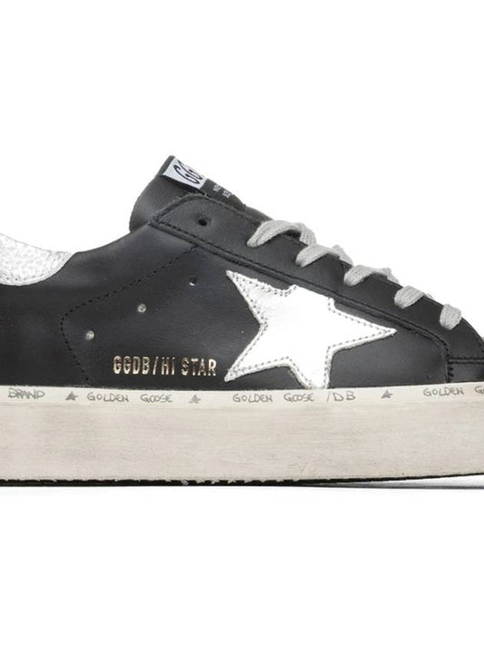 Hi Star Low Top Sneakers Silver Black - GOLDEN GOOSE - BALAAN 2