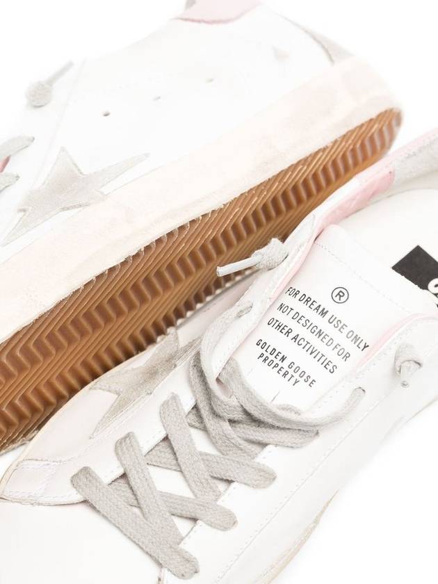 Superstar Pink Tab Low Top Sneakers - GOLDEN GOOSE - BALAAN 4