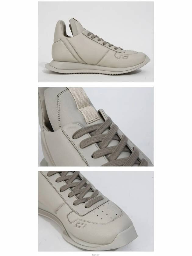 Maximal Runner Low Top Sneakers Pearl - RICK OWENS - BALAAN 5