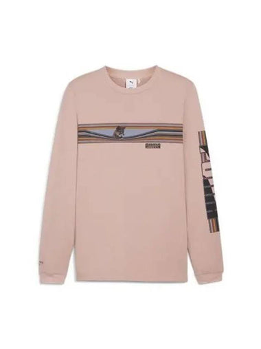 xNoah Graphic Long Sleeve Rose Dust 623862 63 - PUMA - BALAAN 1