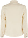 Cotton Linen Over Long Sleeve Shirt Beige - CP COMPANY - BALAAN 3