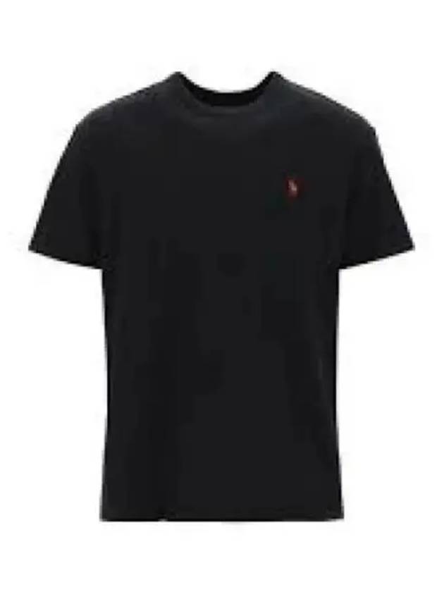 30 points custom slim fit cotton t shirt black - POLO RALPH LAUREN - BALAAN 1