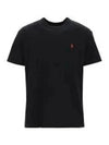 Custom Slim Fit Cotton Short Sleeve T-Shirt Black - POLO RALPH LAUREN - BALAAN 1