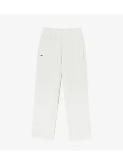 Women s Ribbed Track Pants OFFWHITE Off White - LACOSTE - BALAAN 1