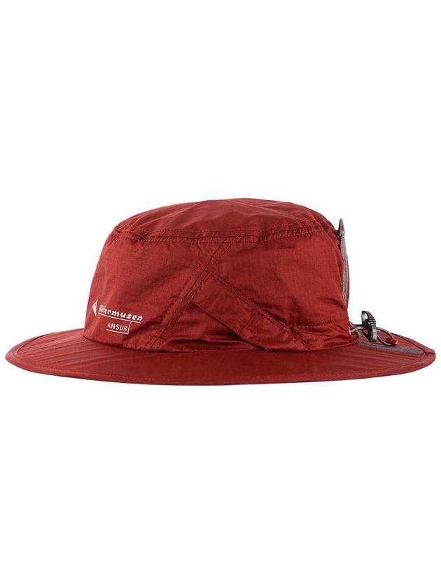 Ansur Hiking Bucket Hat Rose Red - KLATTERMUSEN - BALAAN 3