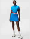 SS Women s Golf Frida Knit Skirt Blue - J.LINDEBERG - BALAAN 4