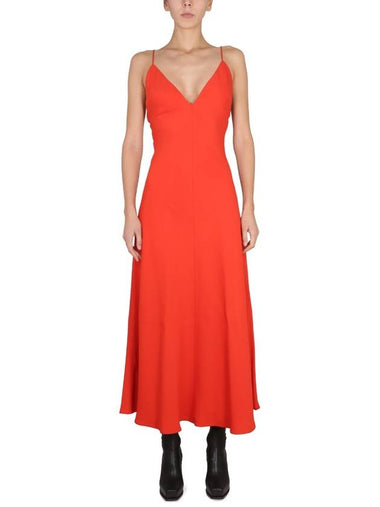 MAXI V-NECK DRESS - STELLA MCCARTNEY - BALAAN 1