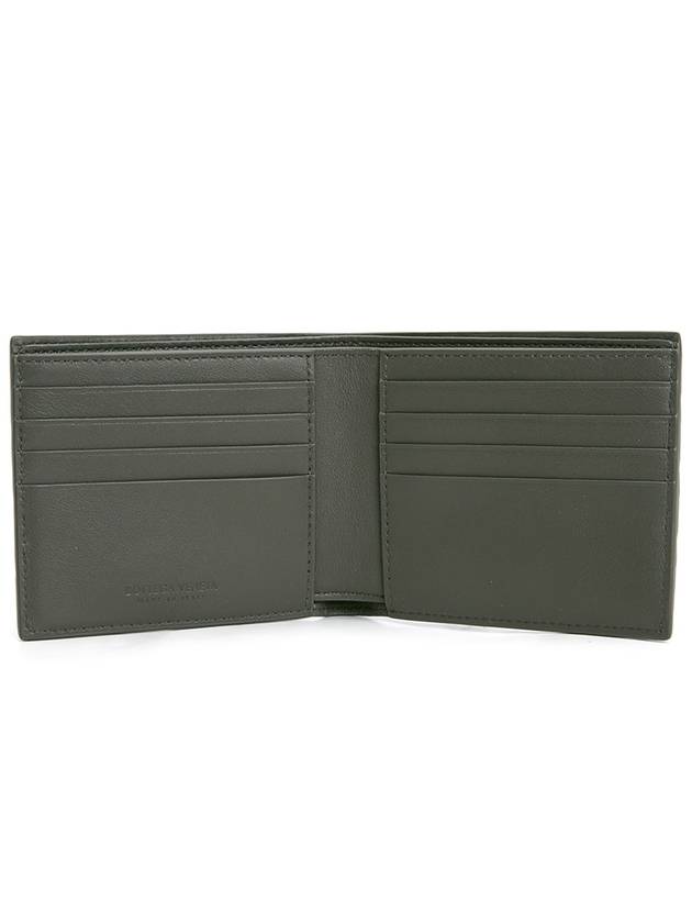 Intrecciato Half Wallet Green - BOTTEGA VENETA - BALAAN 5