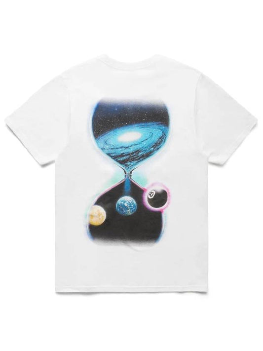 Galaxy Short Sleeve T-Shirt White - STUSSY - BALAAN.