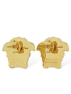 Medusa Head Brass Earrings Gold - VERSACE - BALAAN 4