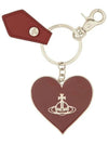 ORB logo mirror heart keyring 8203011WU OM0014 H407 - VIVIENNE WESTWOOD - BALAAN 3