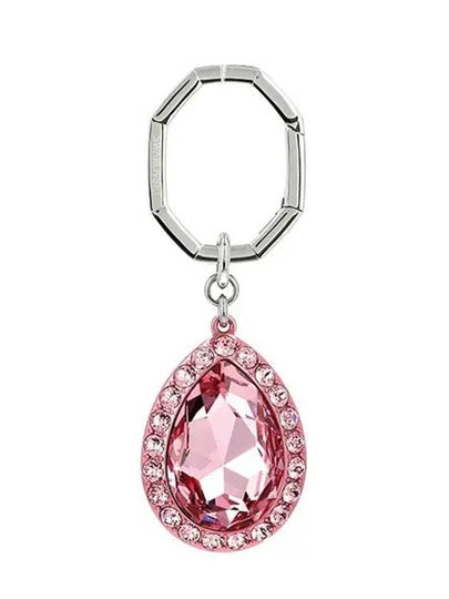 Pear Cut Key Holder Pink - SWAROVSKI - BALAAN 2