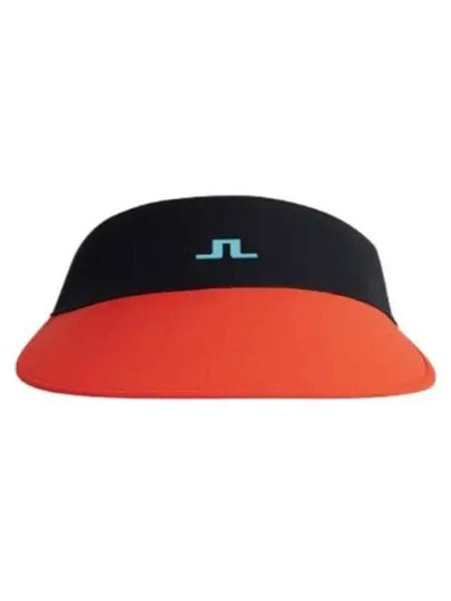 Women's Vilma Big Visor Orange Black - J.LINDEBERG - BALAAN 2