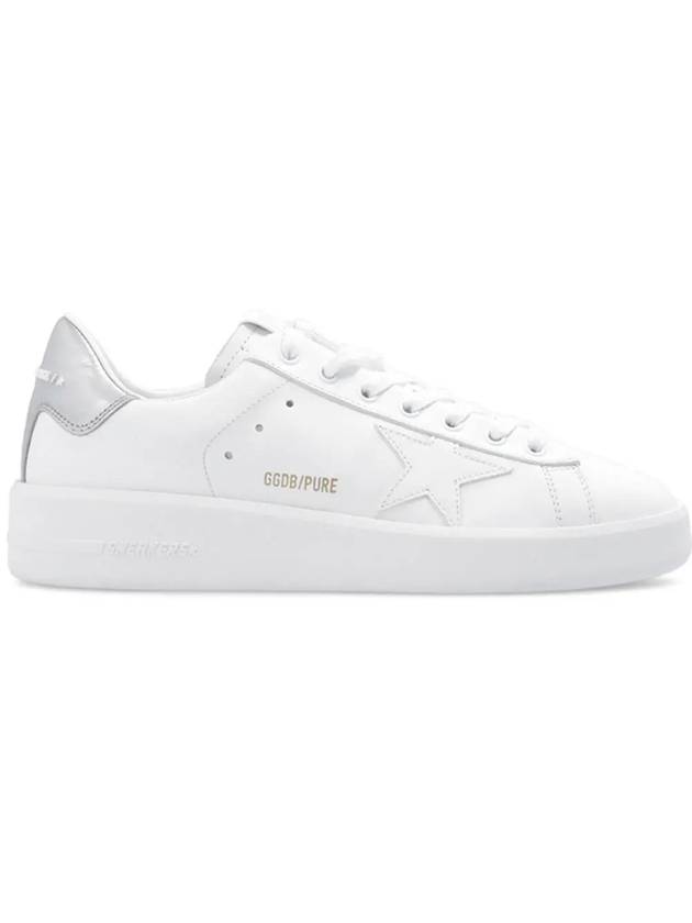 Women's Silver Tab Pure Star Low Top Sneakers White - GOLDEN GOOSE - BALAAN 2