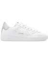 Women's Silver Tab Pure Star Low Top Sneakers White - GOLDEN GOOSE - BALAAN 3