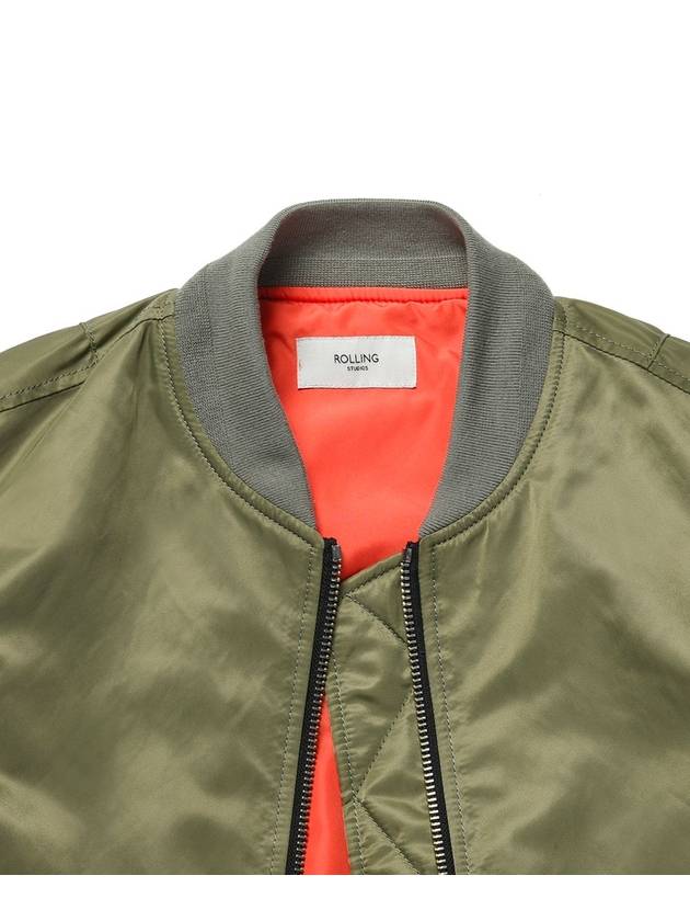 MA 1 BOMBER JACKET KHAKI - ROLLING STUDIOS - BALAAN 4