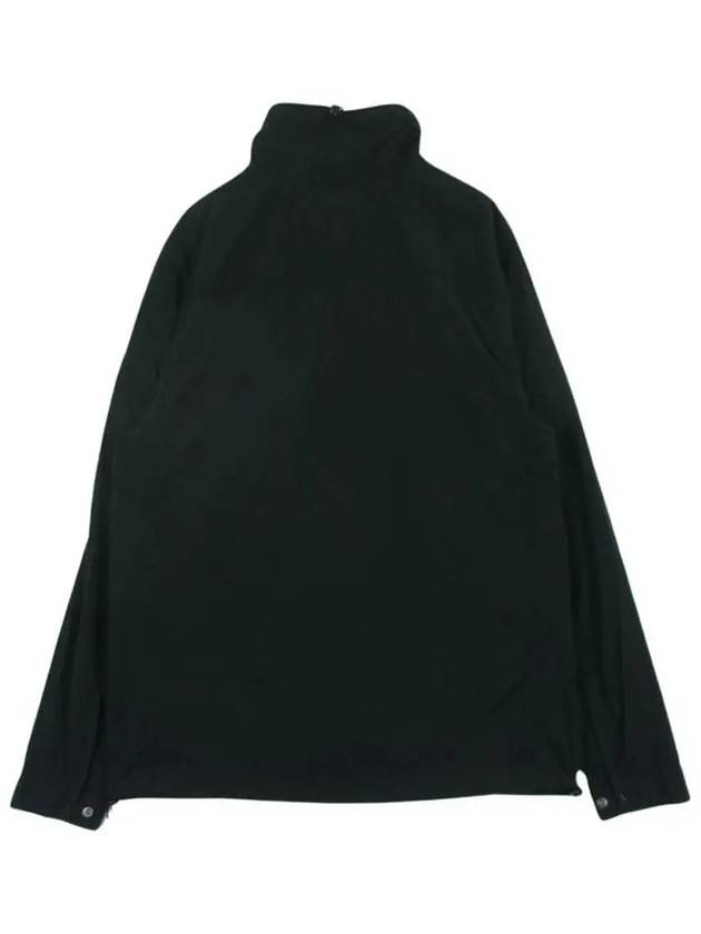 Lens Wappen Half Zip Anorak Black - CP COMPANY - BALAAN 4