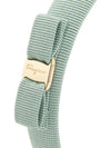 Vara Bow Headband Lucha Green - SALVATORE FERRAGAMO - BALAAN 5