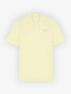 Handwriting Comfort Polo Shirt Chalk Yellow - MAISON KITSUNE - BALAAN 2