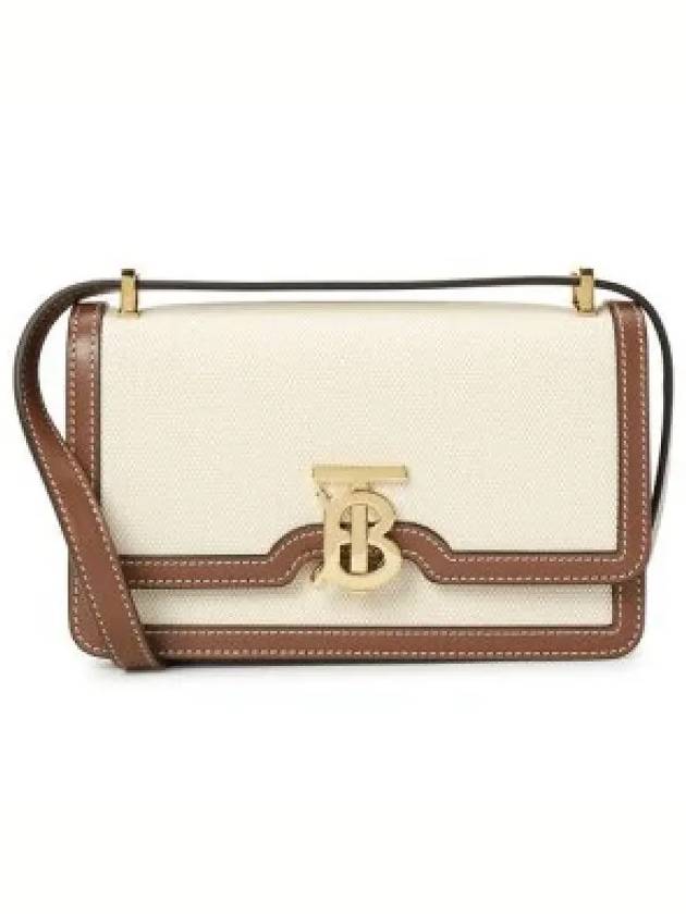 Mini TB Crossbody Bag Natural Malt Brown - BURBERRY - BALAAN 2