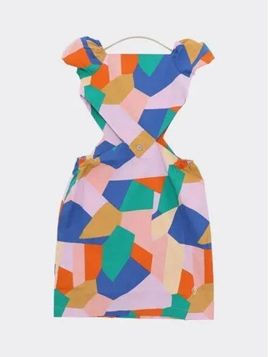 Geometric Forms Badger Dress Girls Piece S22051 258 AQ 271021 1039816 - THE ANIMALS OBSERVATORY - BALAAN 1