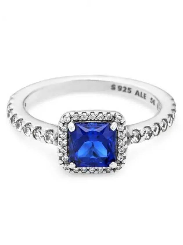 Square Sparkle Halo Ring Silver - PANDORA - BALAAN 5