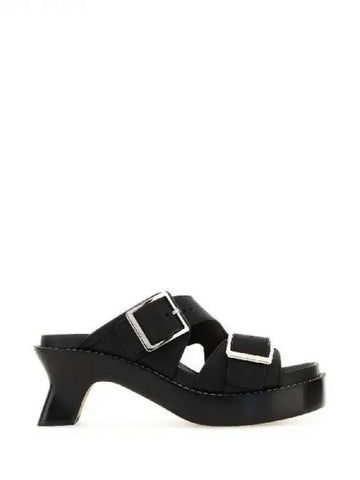 EASE double buckle strap sandal heels 270953 - LOEWE - BALAAN 1