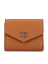 Wallet 5MH0402CSBF0NQY AI24 COGNAC PALISSA - MIU MIU - BALAAN 1